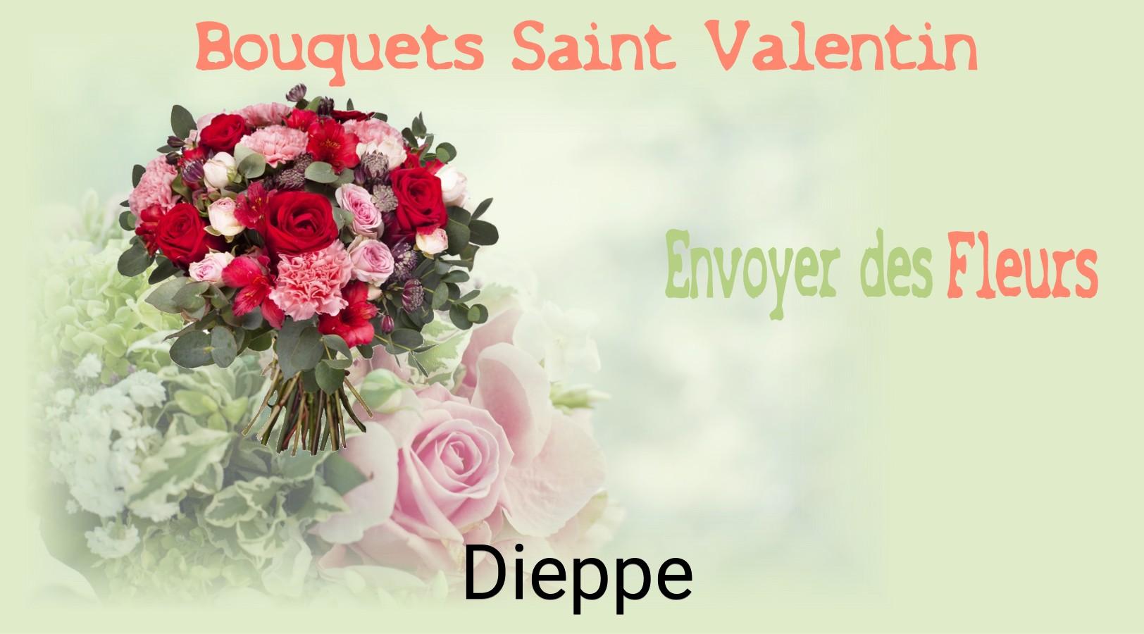 Roses de Saint-Valentin livrées à Dieppe